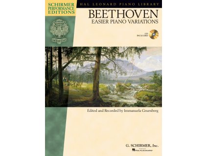 565 beethoven easier piano variations cd solo klavir