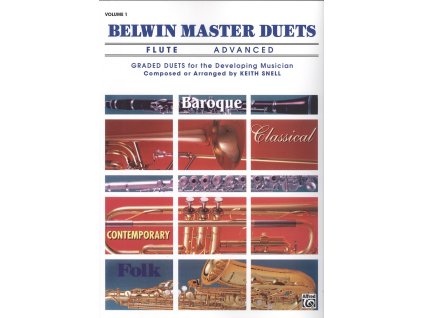 8005 belwin master duets advanced 1 pricna fletna