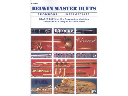 7939 belwin master duets intermediate 1 pozoun trombon