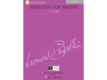 7681 bernstein for singers audio online zpev sopran a klavir
