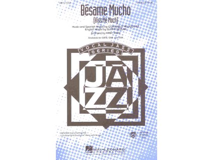 16987 besame mucho satb