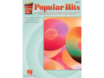 24145 big band play along 2 popular hits cd trumpeta