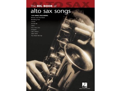 28717 big book of alto sax songs altovy saxofon