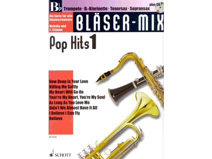 27466 blaser mix pop hits 1 cd bb instruments solos or duets