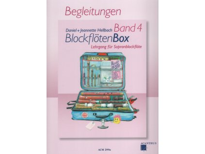 14764 blockflotenbox 4 begleitungen klavirni doprovody