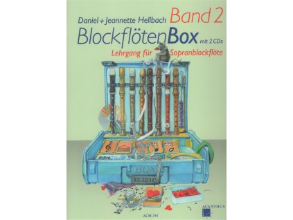 14752 blockflotenbox band 2 2x cd skola hry na zobcovou fletnu