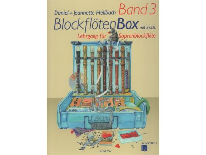 14740 blockflotenbox band 3 3x cd skola hry na zobcovou fletnu