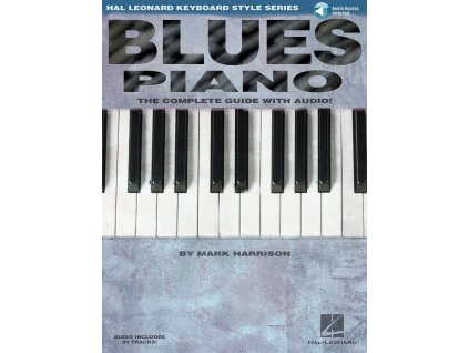 19984 blues piano the instructional book audio online klavir