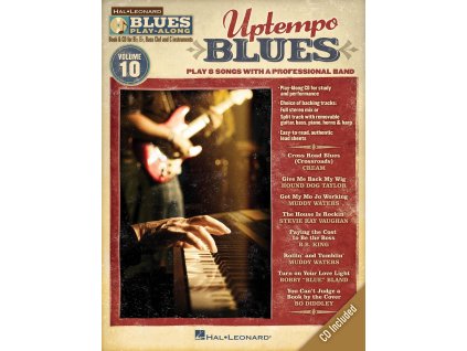 4582 blues play along 10 uptempo blues cd