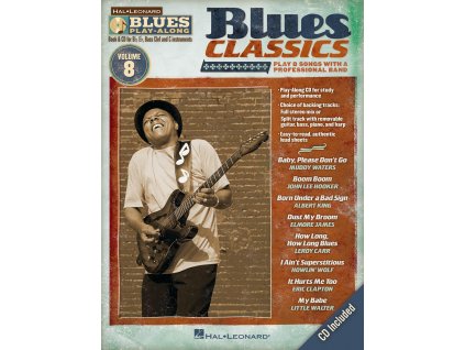 30007 blues play along 8 blues classics cd