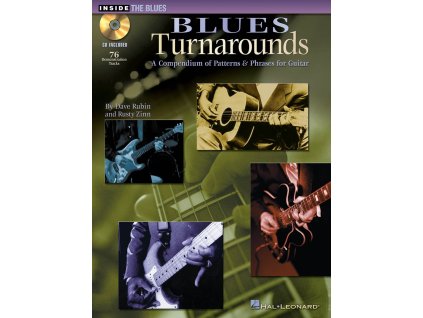 11212 blues turnarounds cd kolekce bluesovych akordovych postupu a frazi pro kytaru