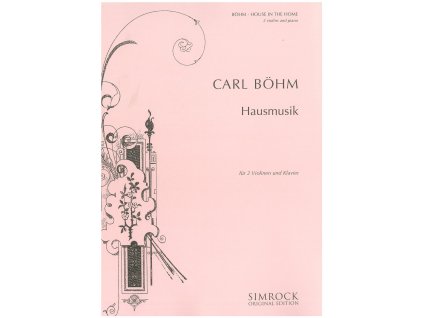 17467 bohm hausmusik 2 housle a klavir