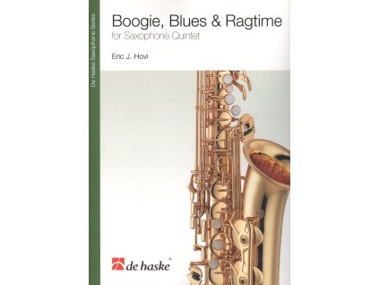 11869 boogie blues ragtime for saxophone quintet aattb partitura party