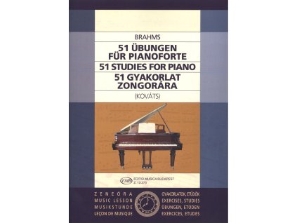 11722 brahms 51 studies for piano 51 etud pro klavir