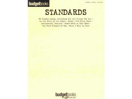 421 budgetbooks standards klavir zpev kytara