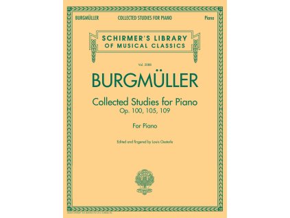 4801 burgmuller collected studies for piano op 100 op 105 op 109