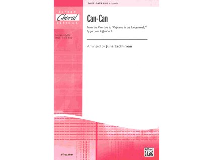 21571 can can satb a cappella