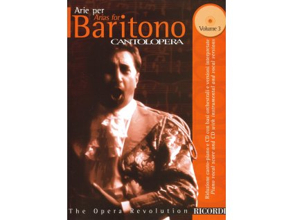 31438 cantolopera arias for baritone 3 cd zpev a klavir