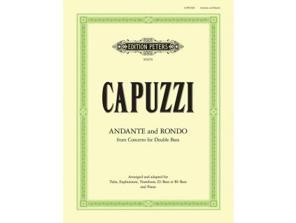 17206 capuzzi andante and rondo tuba pozoun eufonium a klavir