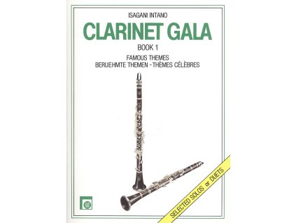 9082 clarinet gala 1 zname melodie klasicke hudby pro jeden nebo dva klarinety