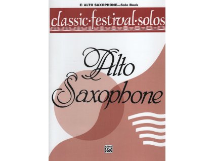 21640 classic festival solos 1 altovy saxofon solovy sesit
