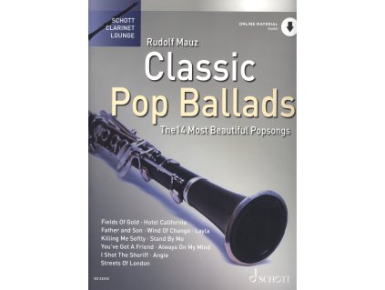12277 classic pop ballads audio online 14 krasnych balad pro klarinet a klavir