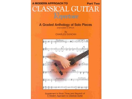 28012 classical guitar repertoire 2 intermediate to difficult