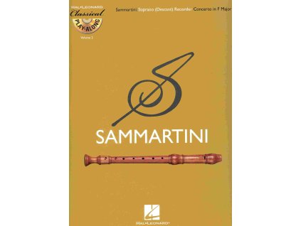 26578 classical play along 2 sammartini concerto in f major cd zobcova fletna