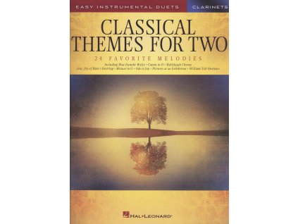 8146 classical themes for two klarinet