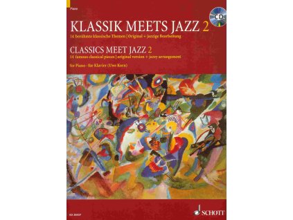 26428 classics meet jazz 2 cd solo klavir