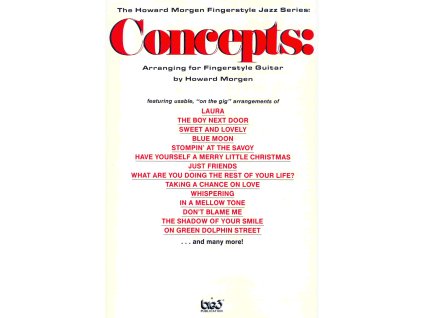 21265 concepts arranging for fingerstyle guitar by howard morgen