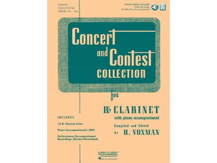 8056 concert contest collections audio online klarinet a klavir pdf