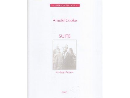 15637 cooke suite for three clarinets skladba pro tri klarinety