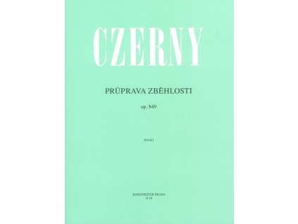 2185 czerny op 849 pruprava zbehlosti klavir