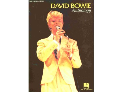 25498 david bowie anthology klavir zpev kytara