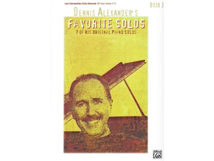 30073 dennis alexander apos s favorite solos 3 snadne skladby pro klavir