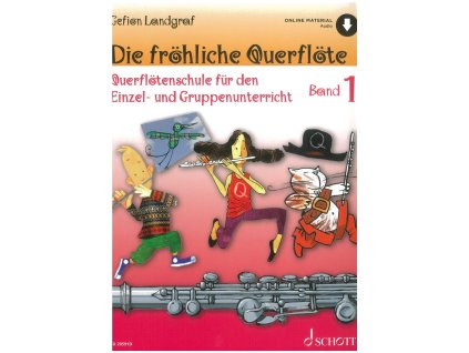 10918 die frohliche querflote 1 audio online skola hry na pricnou fletnu