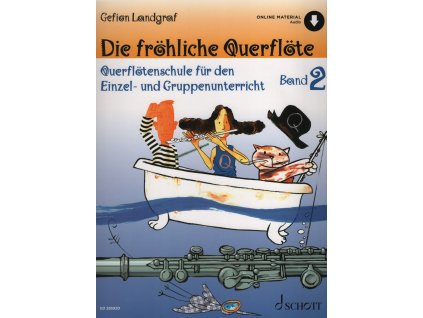 10972 die frohliche querflote 2 audio online skola hry na pricnou fletnu