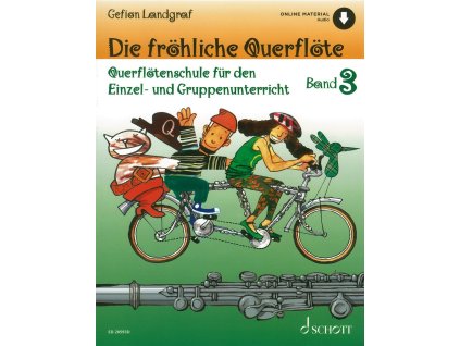 10960 die frohliche querflote 3 audio online skola hry na pricnou fletnu