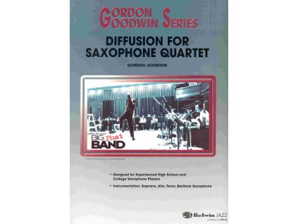 24502 diffusion for saxophone quartet satb by gordon goodwin