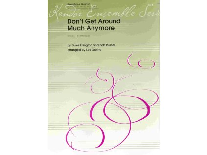 23353 don t get around much anymore saxofonovy kvartet