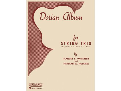 6568 dorian album for string trio housle violoncello klavir