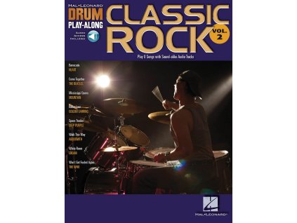 24871 drum play along 2 classic rock audio online