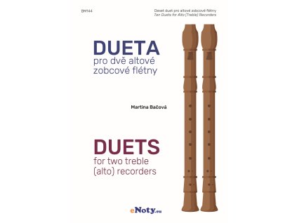 15520 dueta pro dve altove zobcove fletny