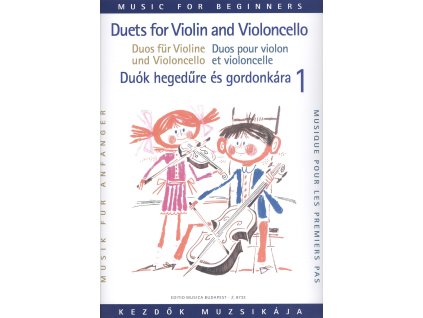 25258 duets for violin and violoncello 1 dueta pro housle a violoncello