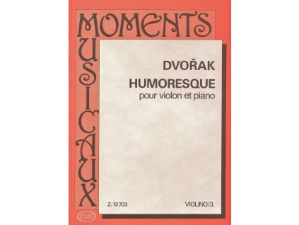 3601 dvorak humoresque humoreska housle a klavir