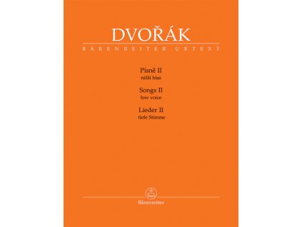 12940 dvorak pisne ii zpev nizsi hlas a klavir