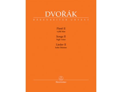 12937 dvorak pisne ii zpev vyssi hlas a klavir