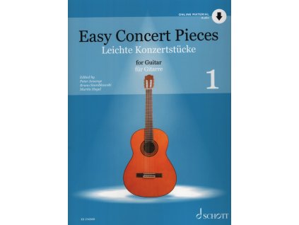 6517 easy concert pieces 1 audio online snadne prednesove skladby pro kytaru