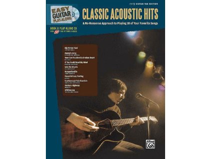6793 easy guitar play along classic acoustic hits cd
